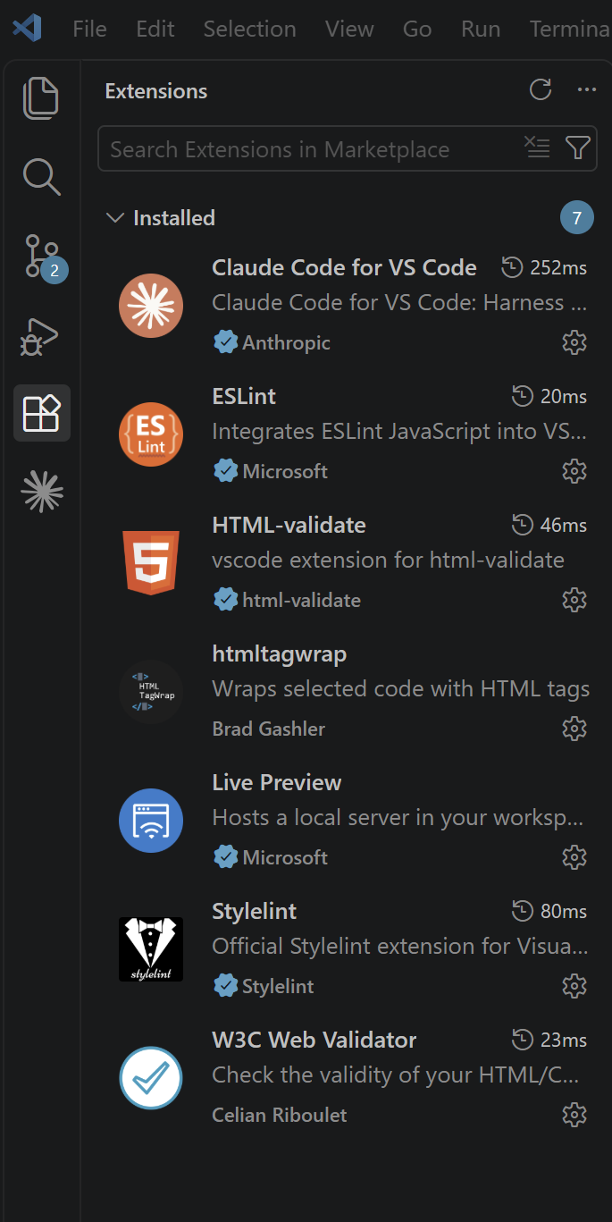 VS Code | Ontwikkelomgeving