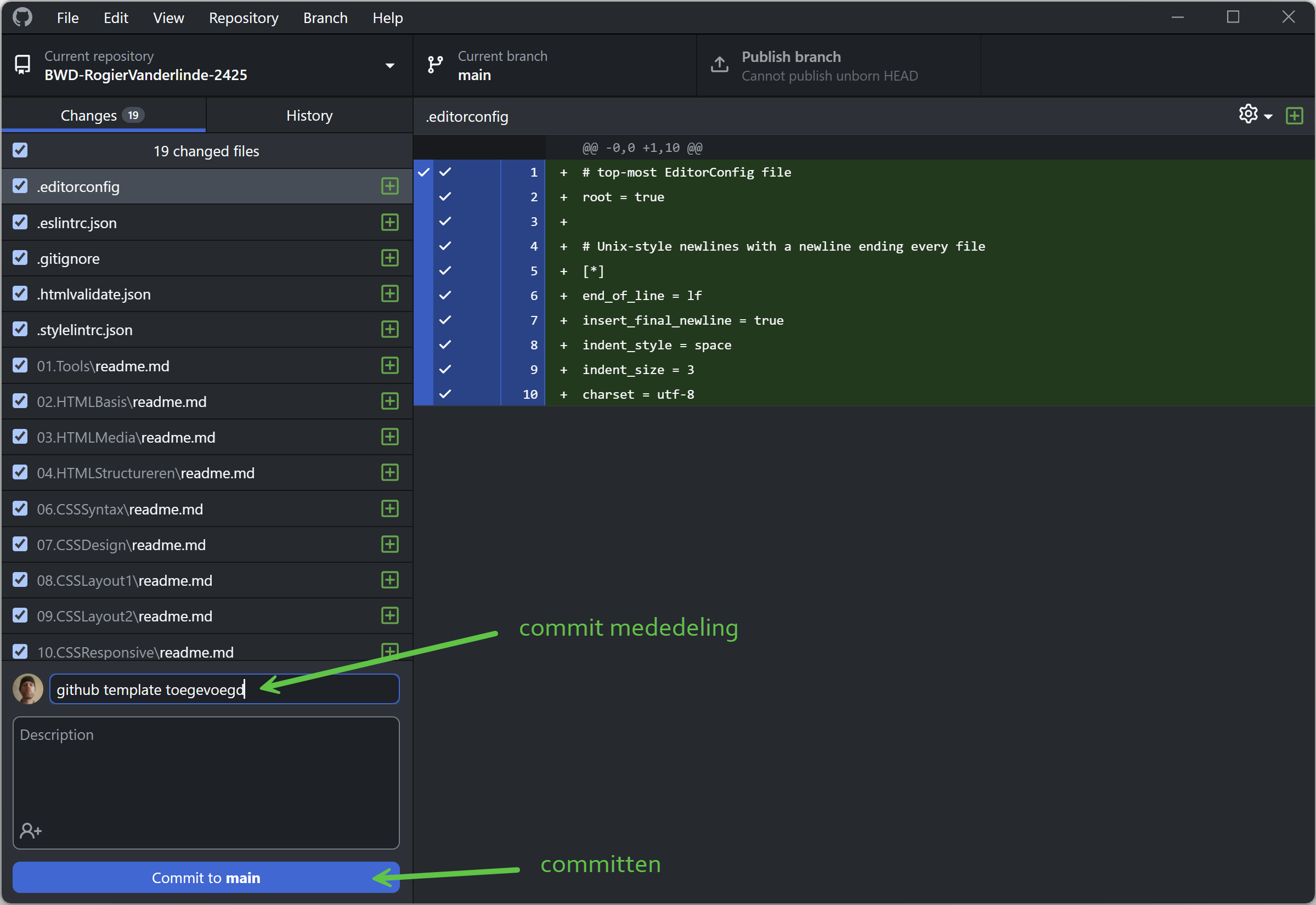 Github | Ontwikkelomgeving